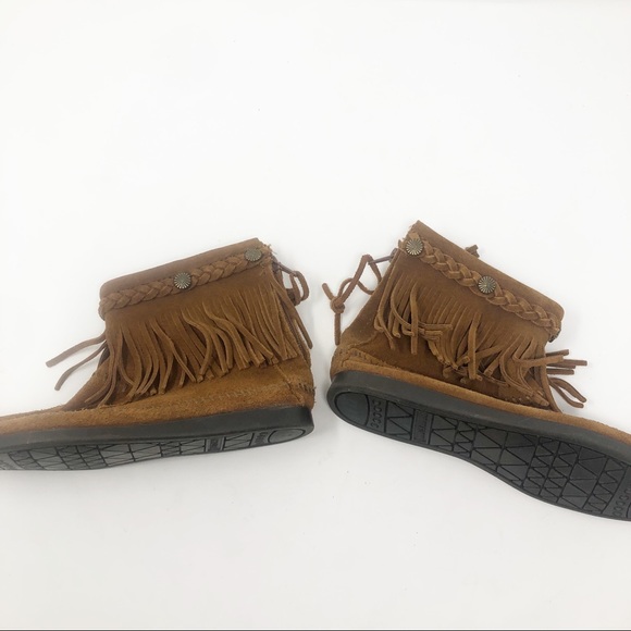 MINNETONKA WOMEN'S HI TOP BACK ZIP BOOTS - Picture 5 of 8